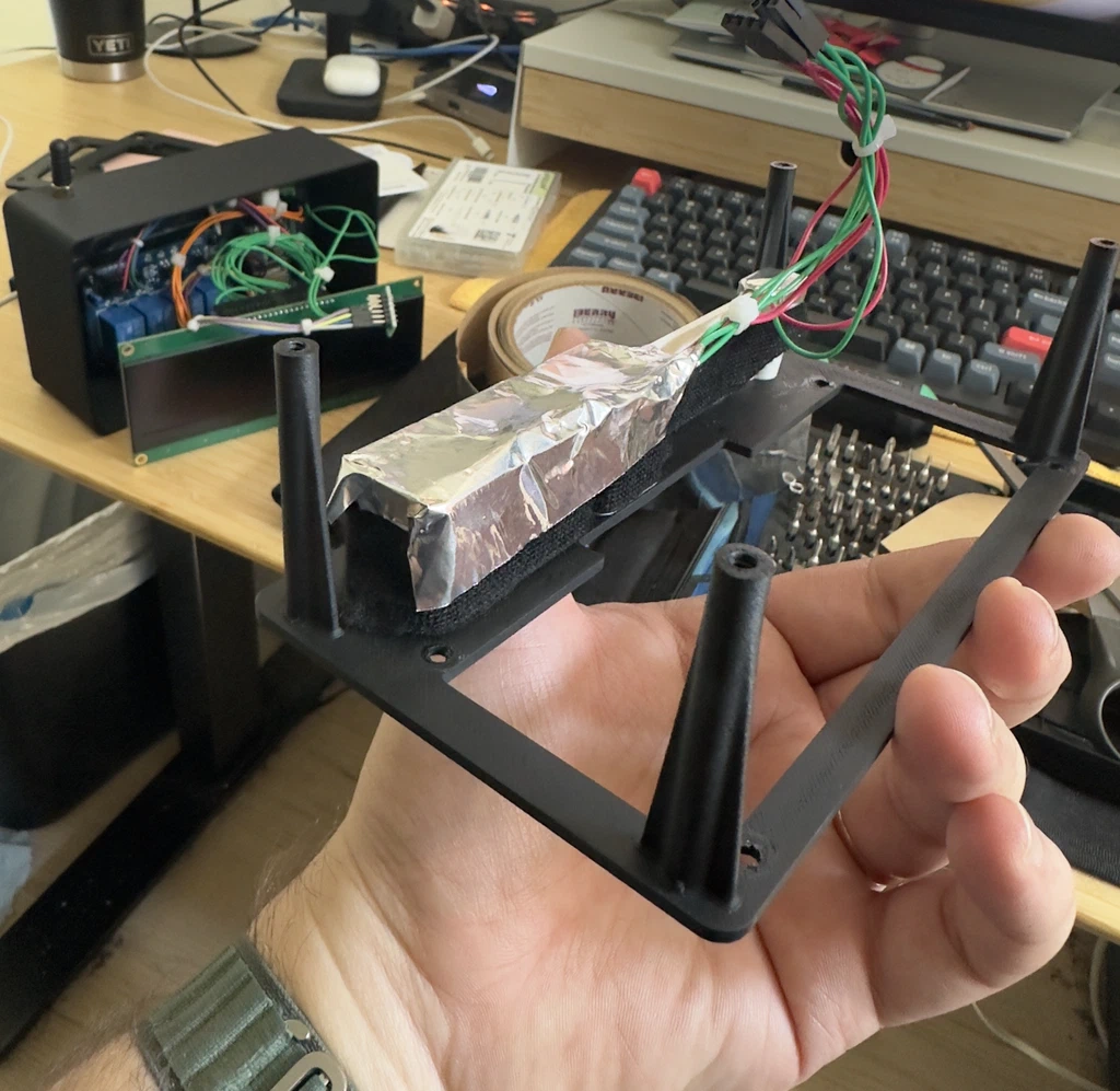 Light-pod with tape