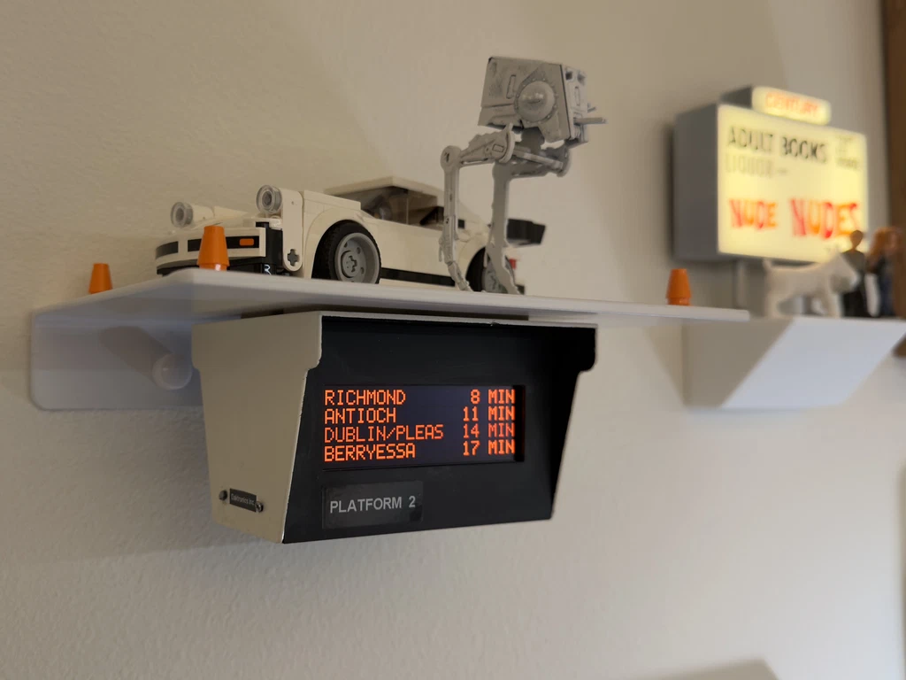 Finished display