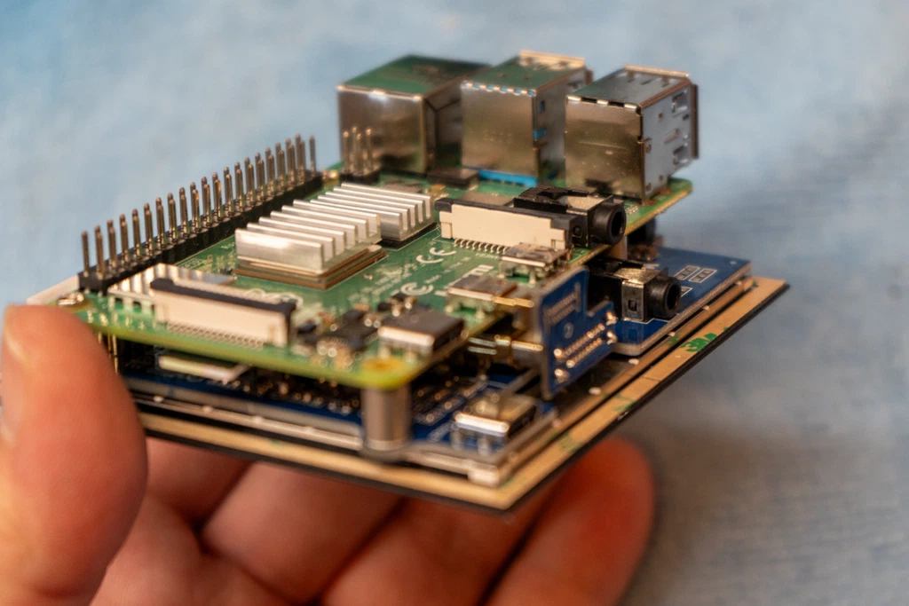 raspberry pi closeup